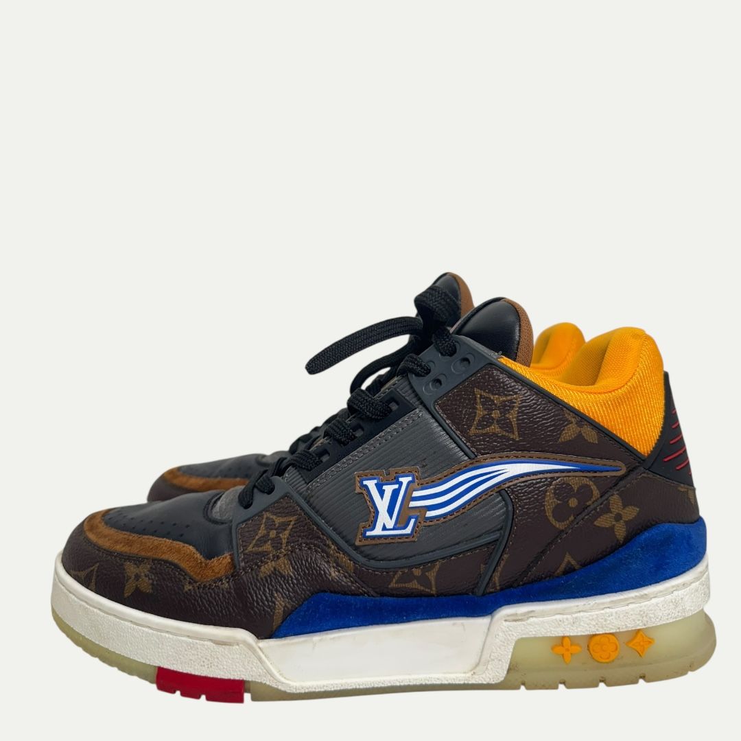 Louis Vuitton Multicolor Ebene Trainer Sz LV6.5(8m/9.5w)