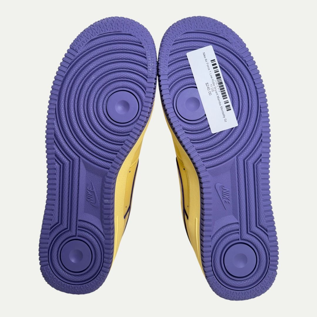 Nike Air Force 1 Low Kobe Bryant Mamba Mentality Sz 11