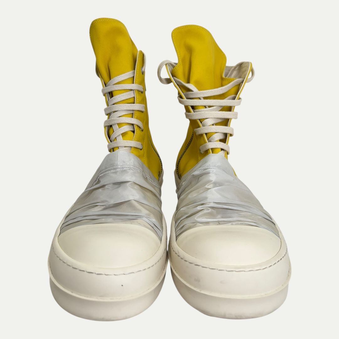 Rick Owens Drkshdw Yellow Hustler Ramone High Sz 45(12)