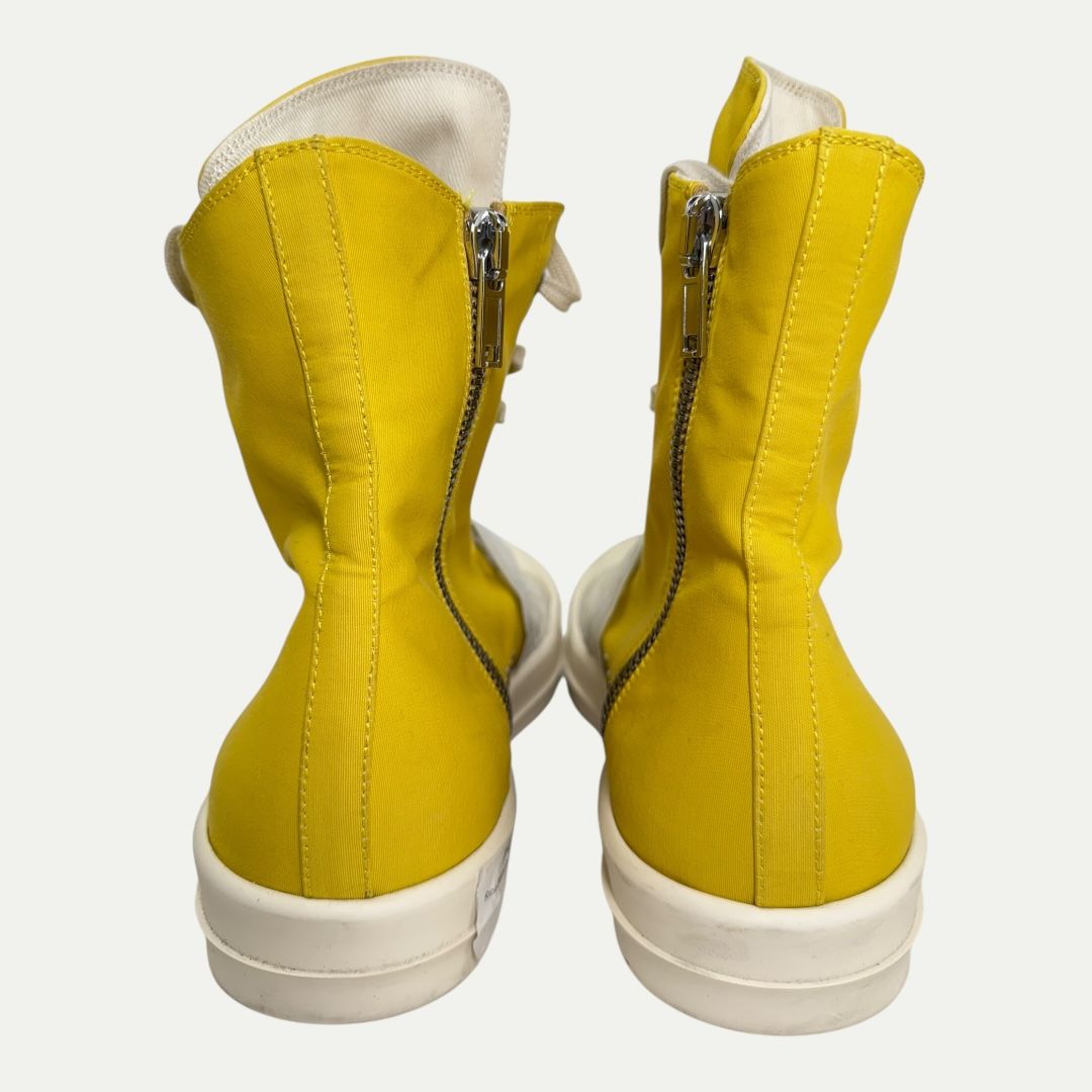 Rick Owens Drkshdw Yellow Hustler Ramone High Sz 45(12)
