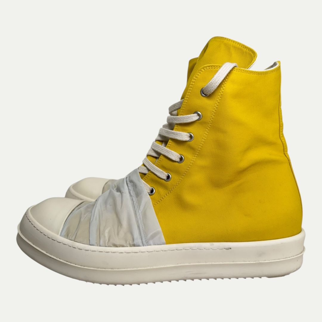 Rick Owens Drkshdw Yellow Hustler Ramone High Sz 45(12)