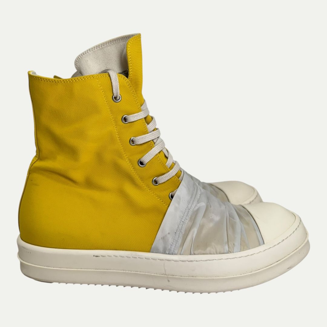 Rick Owens Drkshdw Yellow Hustler Ramone High Sz 45(12)
