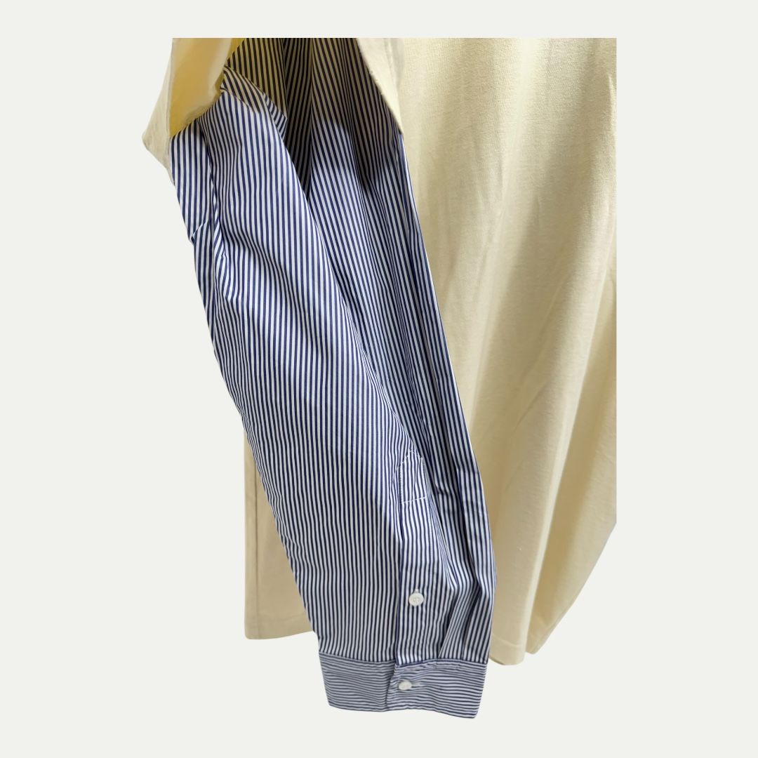 Balenciaga Campaign Logo Layered Shirt Sz 4(XXL)