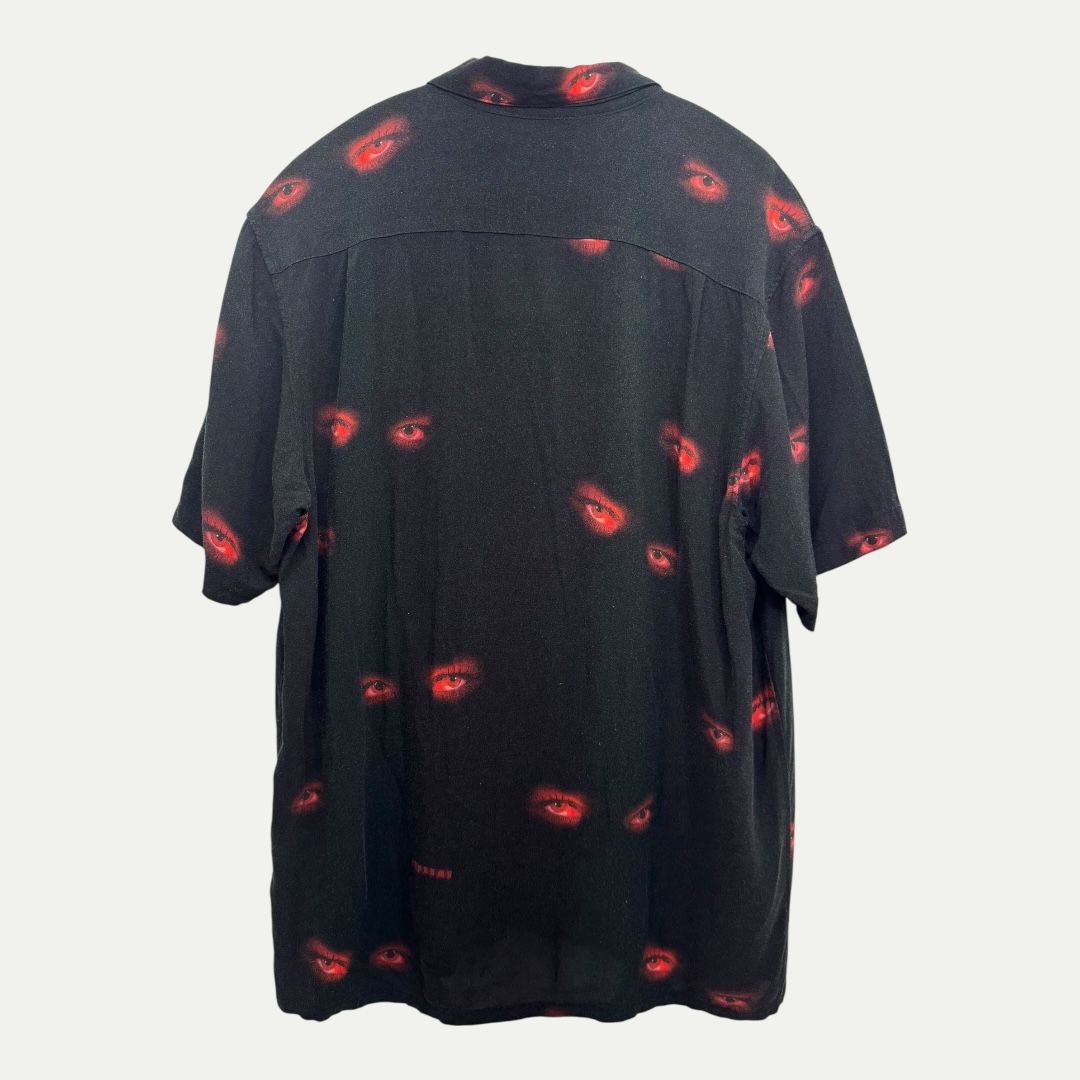 Supreme Eyes Rayon Shirt Sz M