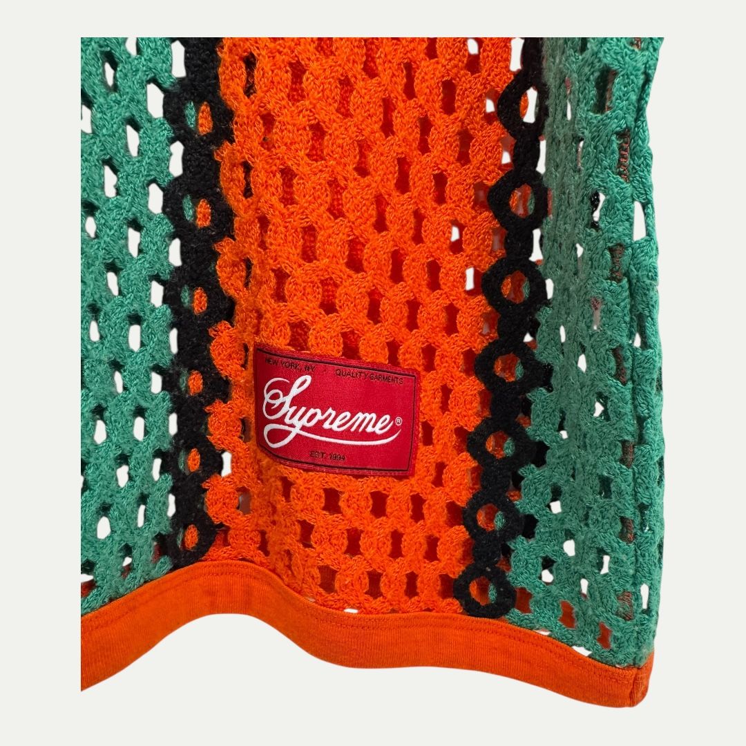 Supreme Crochet Football Jersey Sz L