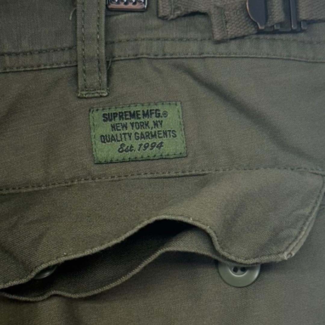Supreme Olive Cargo Pants Sz 30