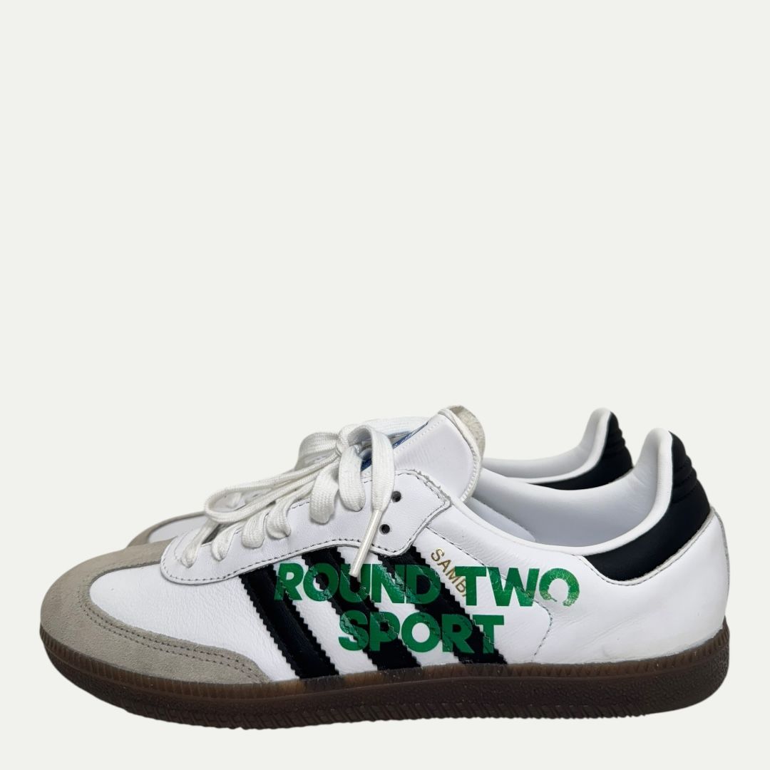 Adidas Samba Round Two Sport White Sz 9
