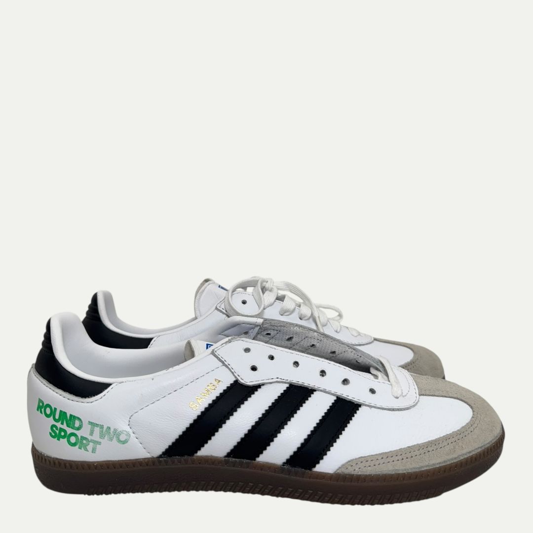 Adidas Samba Round Two Sport White Sz 9