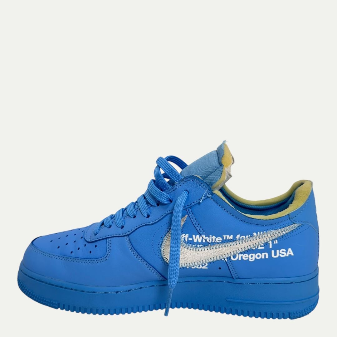 Nike Air Force 1 Low Off White MCA University Blue Sz 11