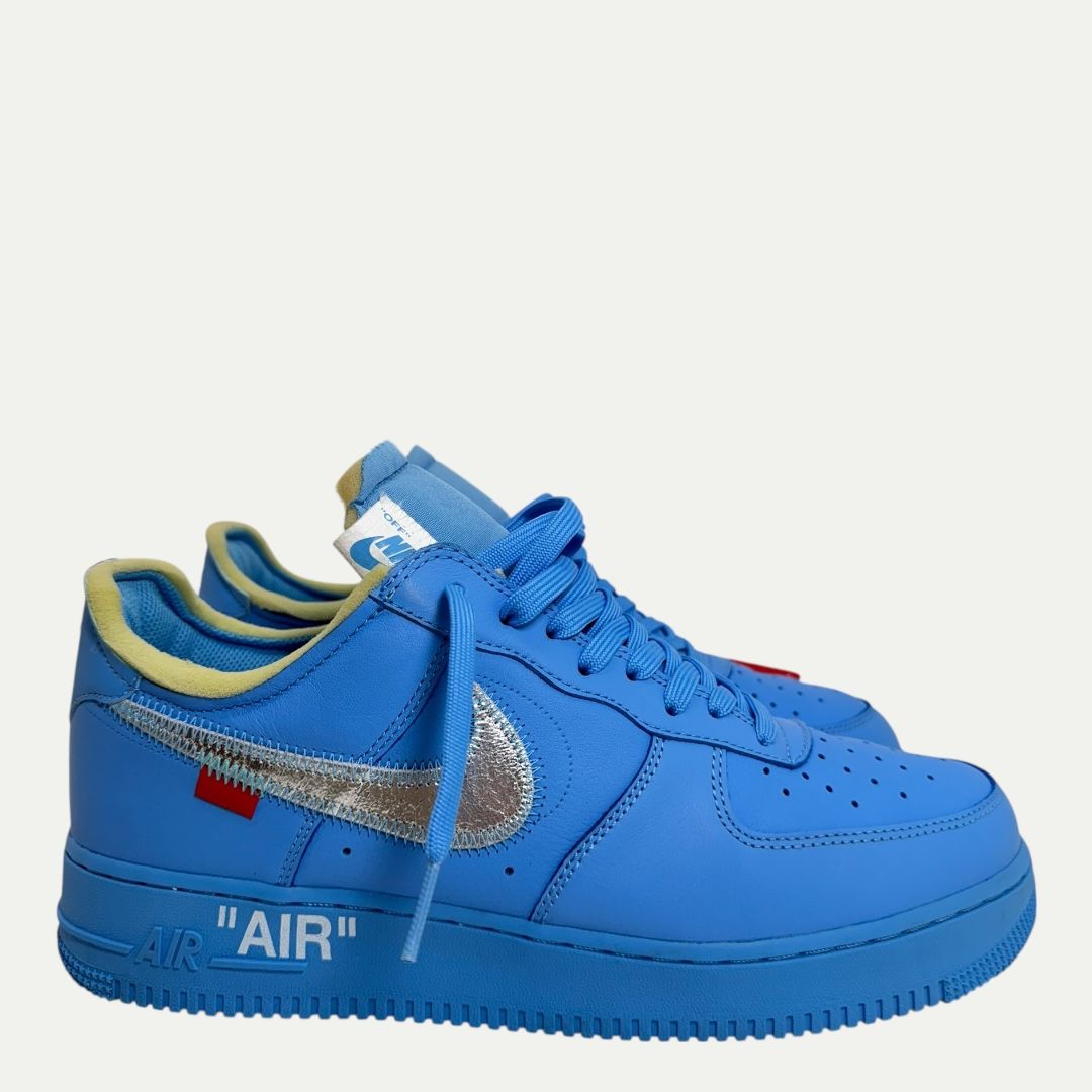 Nike Air Force 1 Low Off White MCA University Blue Sz 11
