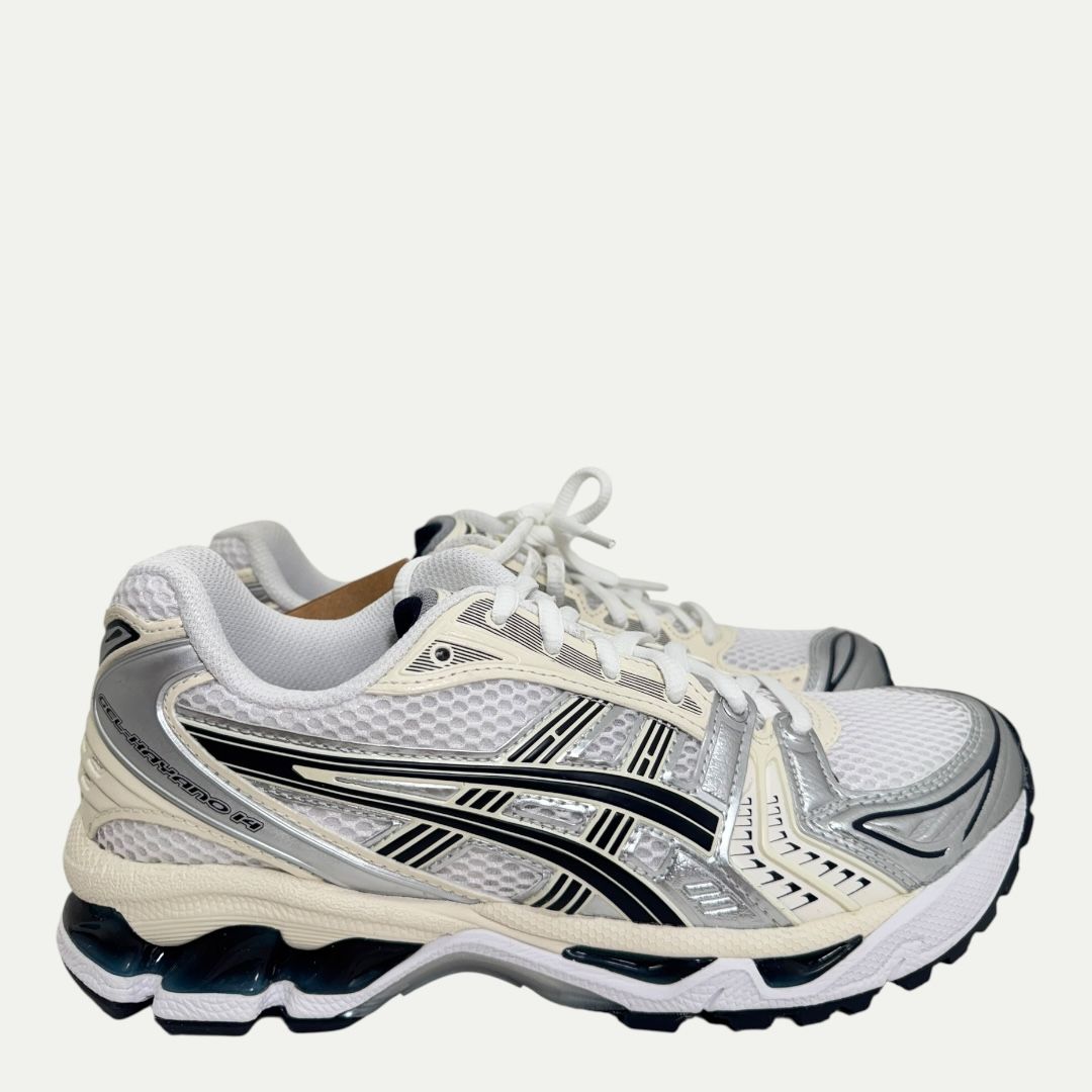 Asics Gel-Kayano 14 White/Midnight Sz 7w/5.5m