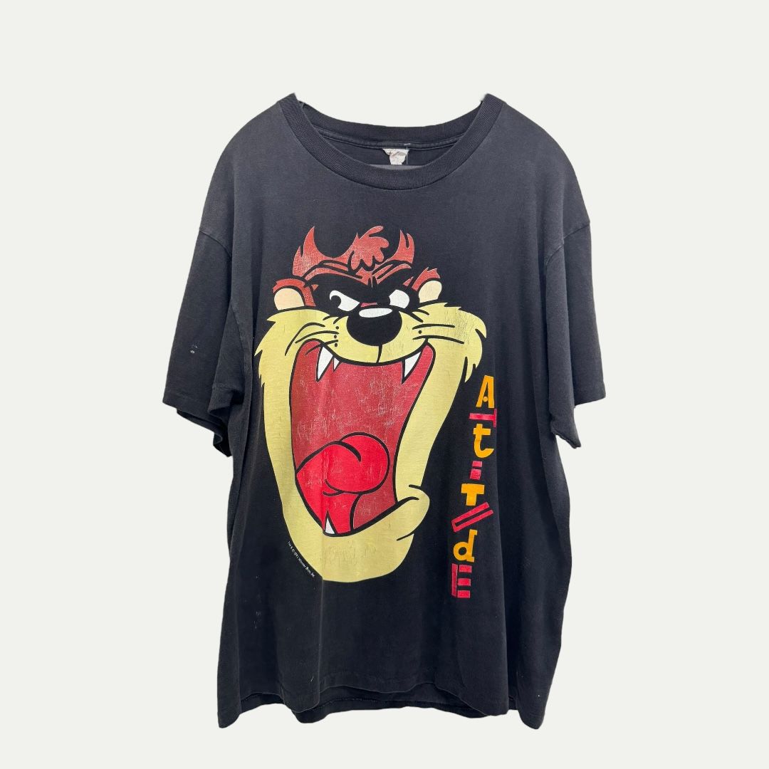 Vintage Looney Tunes Tasmanian Devil Tee Sz XL