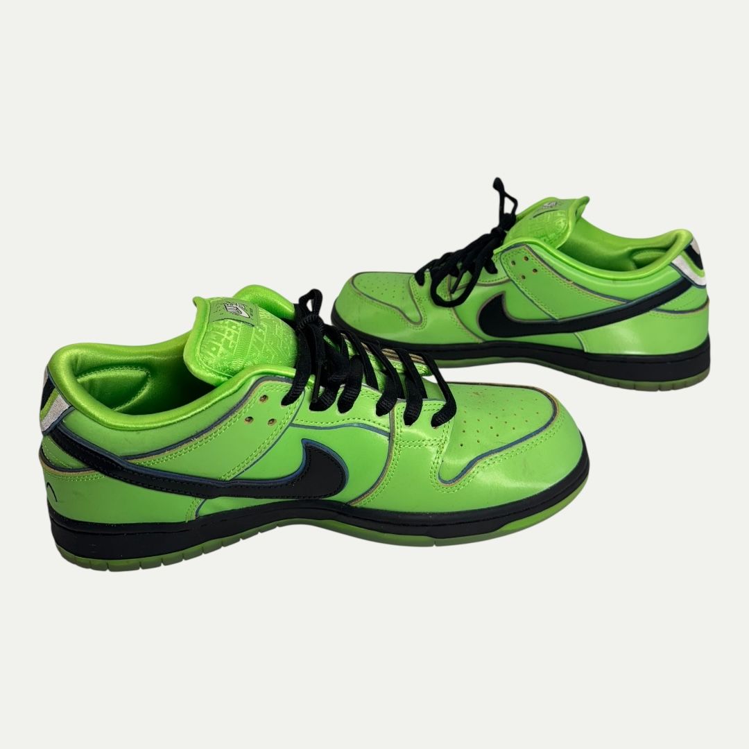 Nike SB Dunk Low Powerpuff Girls Buttercup Sz 10.5