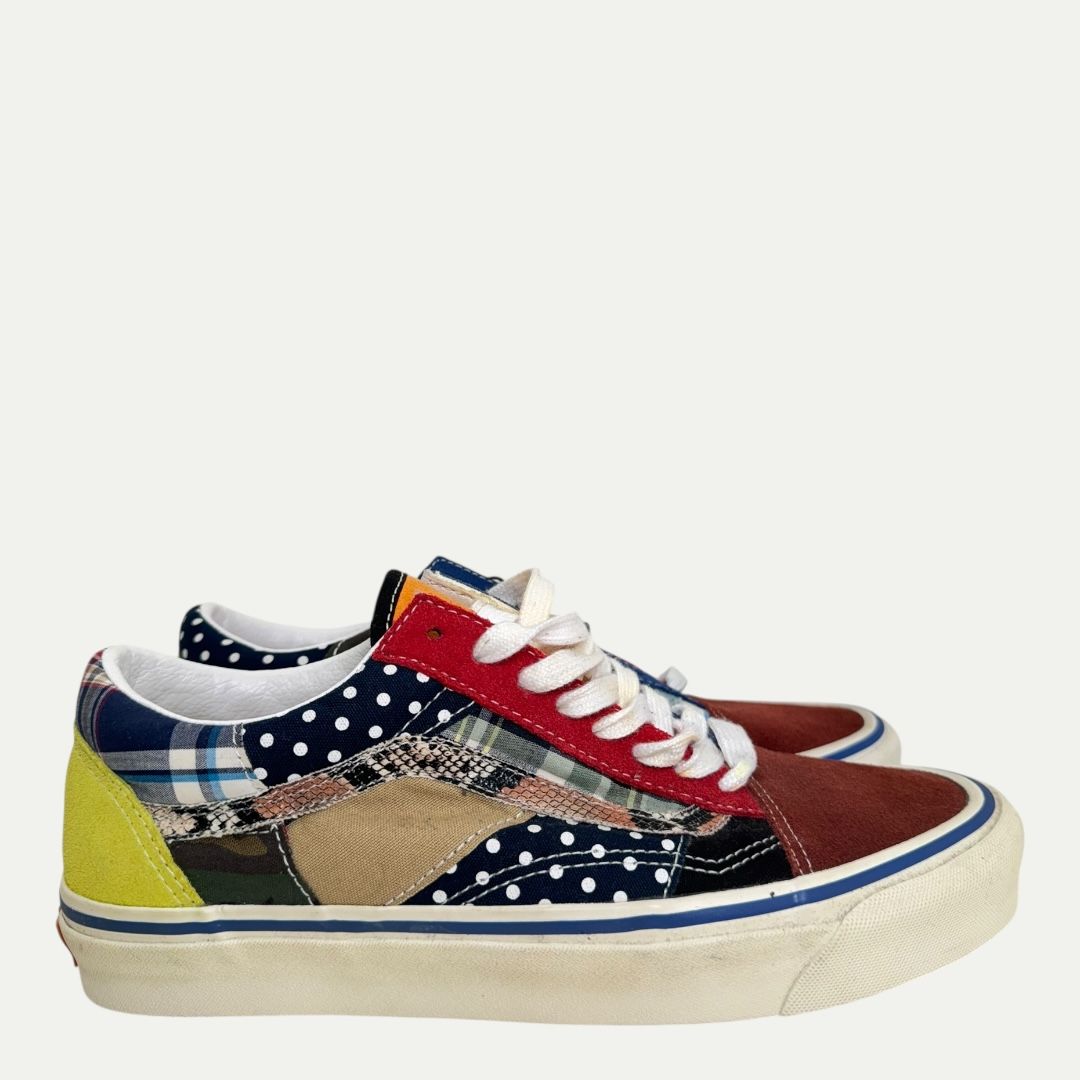 Vans Size? Old Skool Patchwork Factory Floor Sz 9