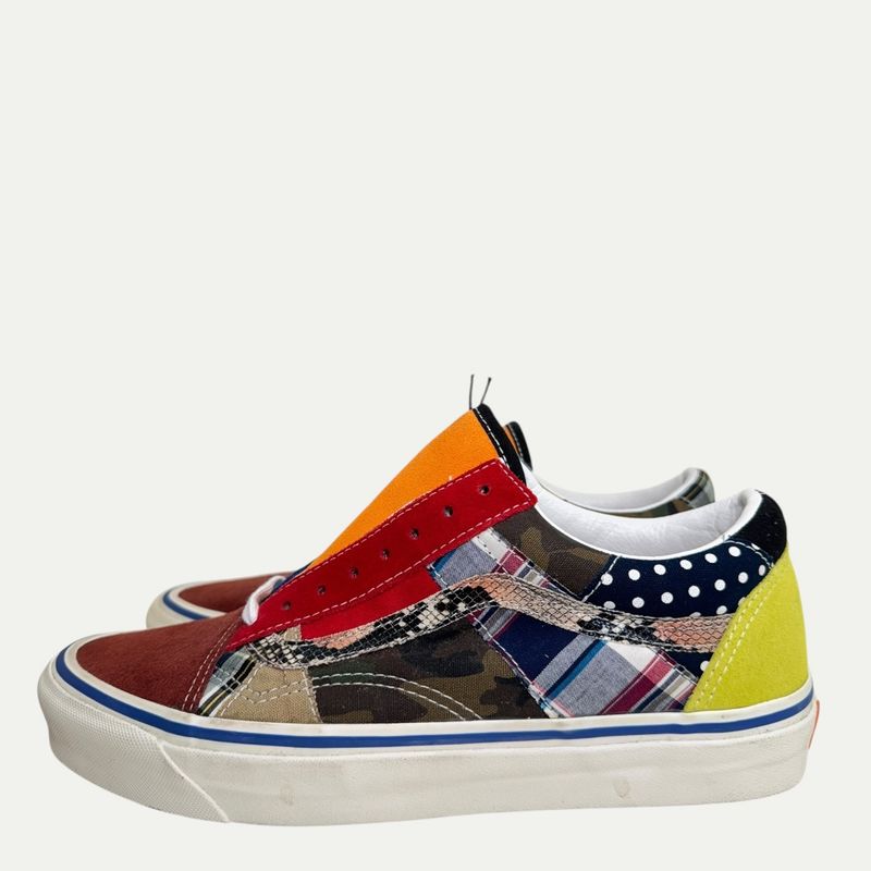 Vans Size? Old Skool Patchwork Factory Floor Sz 9