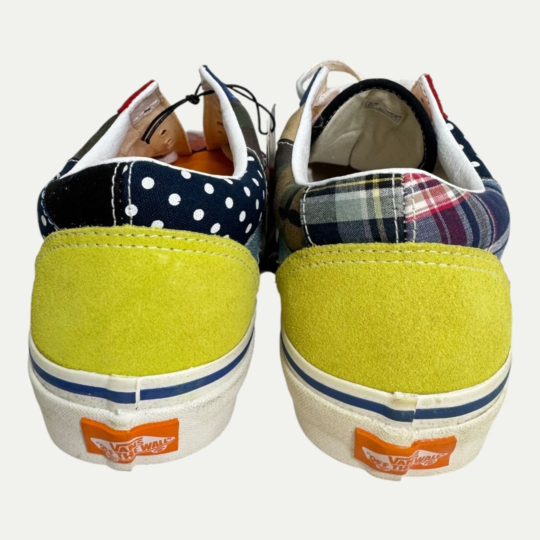 Vans Size? Old Skool Patchwork Factory Floor Sz 9