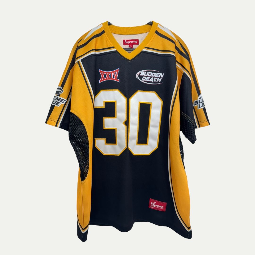 Supreme Sudden Death Football Jersey Sz XL