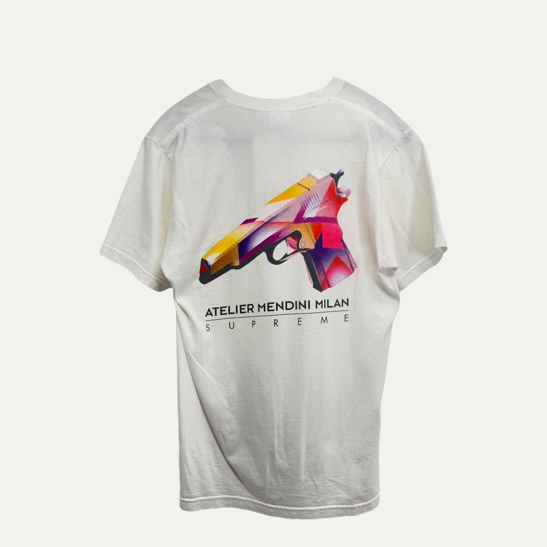 Supreme Mendini Gun Tee Sz M