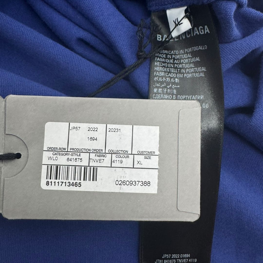Balenciaga Hand Drawn Campaign Logo Tee Sz XL(XXL)