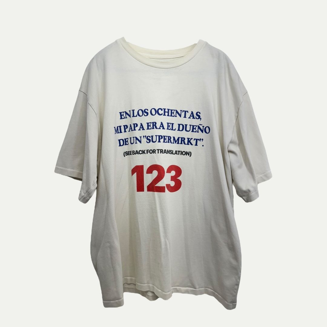 RRR123 Supermarket Tee Sz L