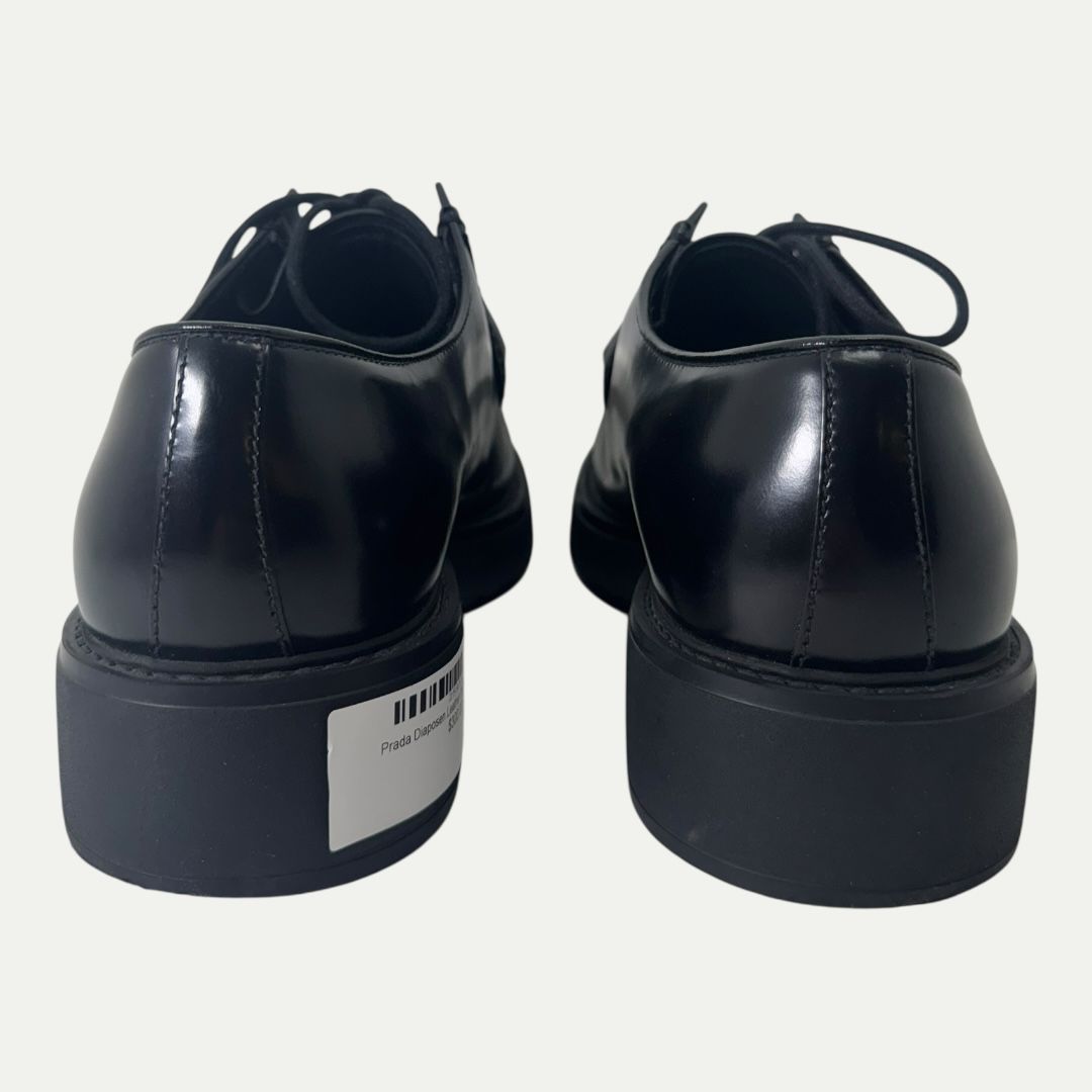 Prada Diaposen Leather Derby Sz 10.5(11.5)