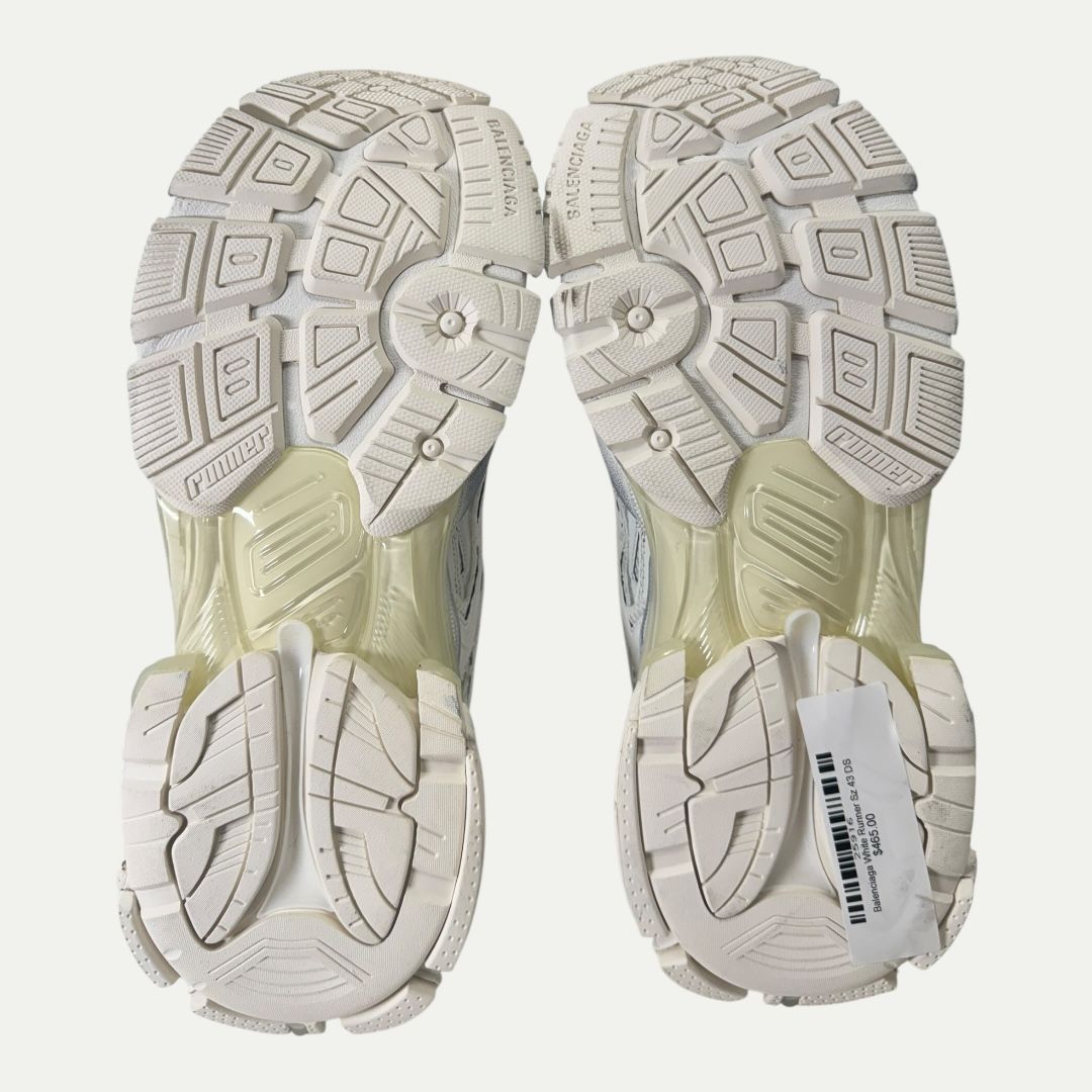 Balenciaga White Runner Sz 43(10.5-11)