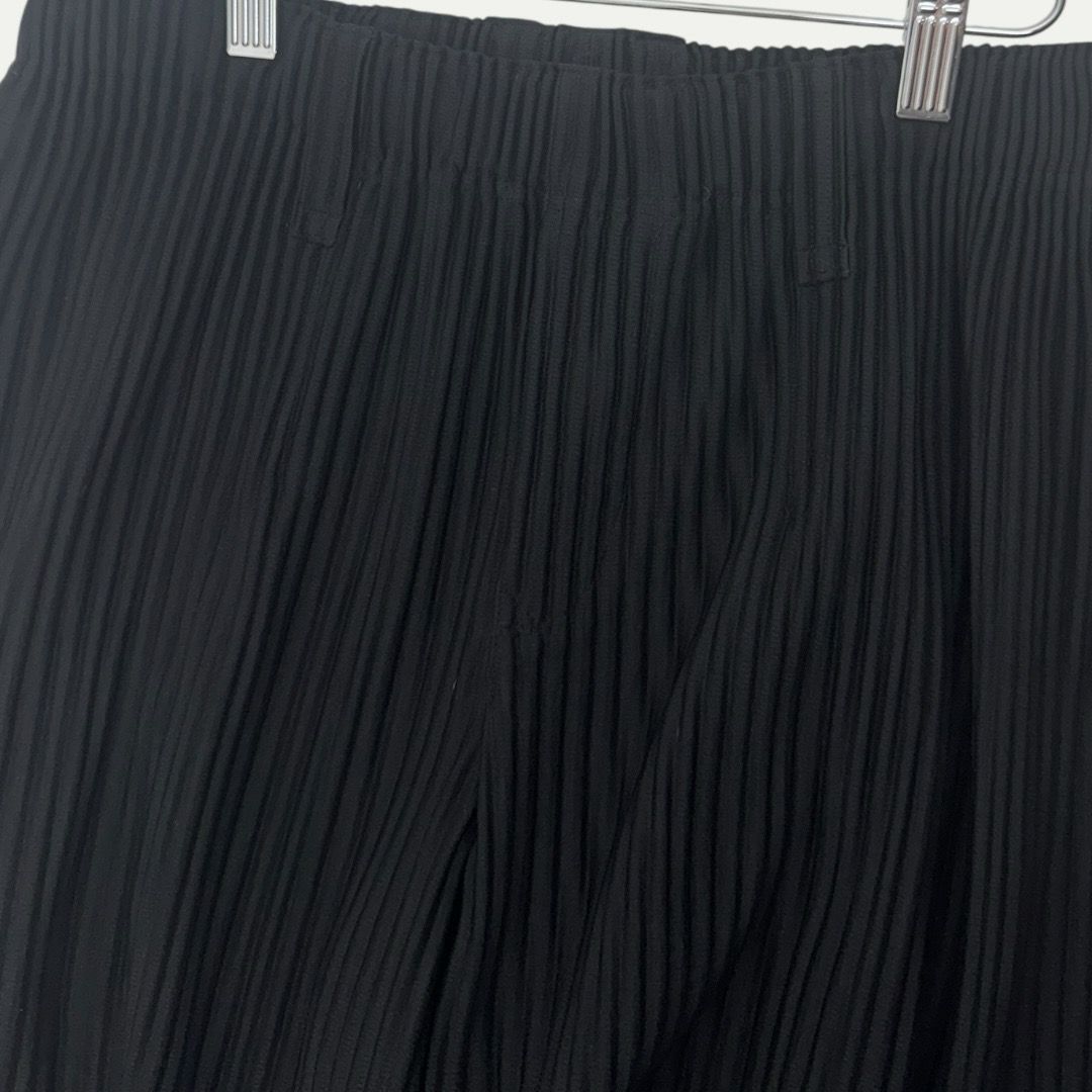 Issey Miyake Black Pleated Pants Sz 1(28-30)