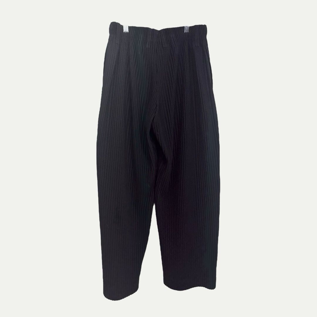 Issey Miyake Black Pleated Pants Sz 1(28-30)