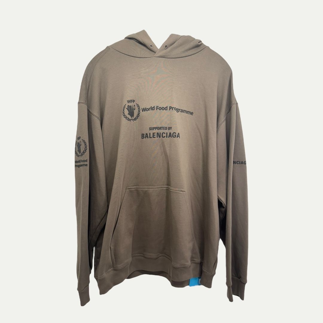 Balenciaga WFP Ochre Hoodie Sz XL