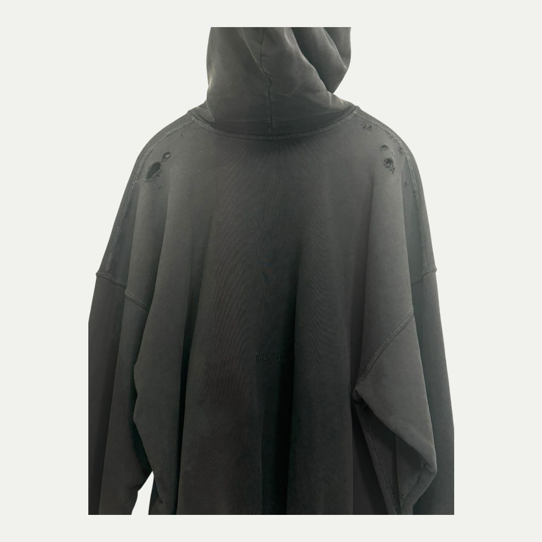 Balenciaga Paris Statue Of Liberty Hoodie Sz 2(L)