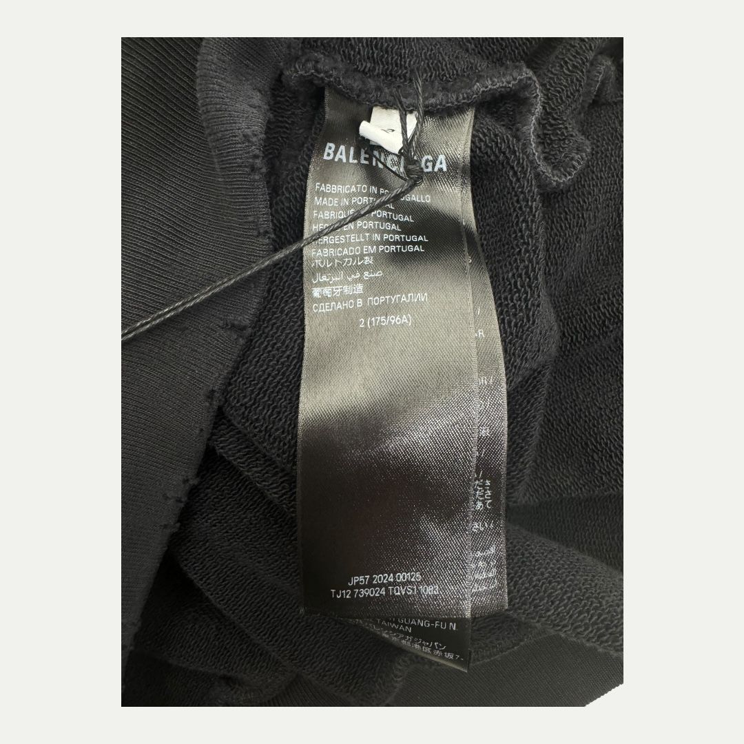 Balenciaga Paris Statue Of Liberty Hoodie Sz 2(L)