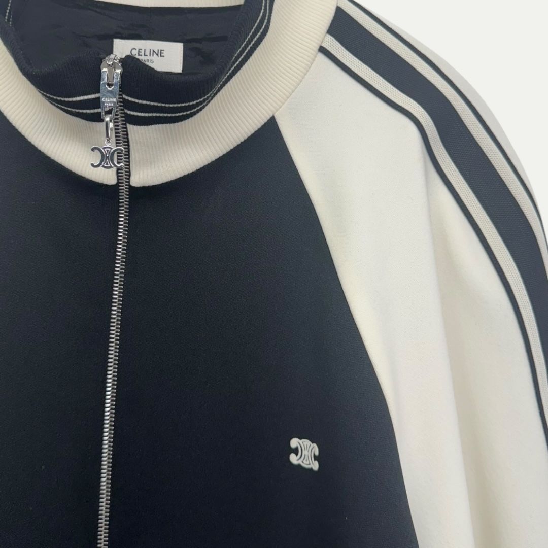Celine Triomphe Black/White Jacket Sz XXL(XL)