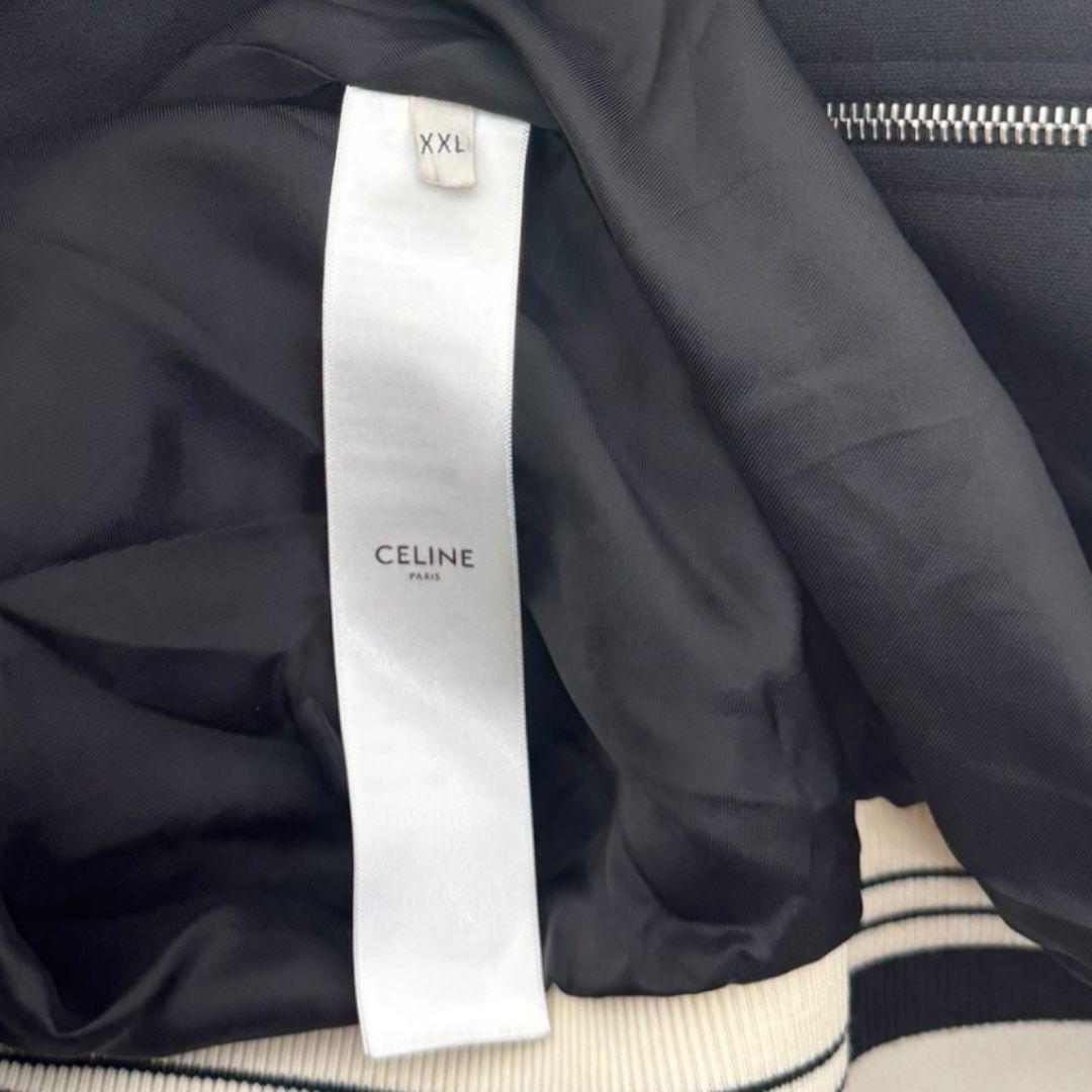 Celine Triomphe Black/White Jacket Sz XXL(XL)