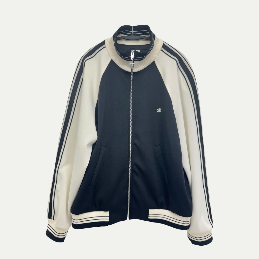 Celine Triomphe Black/White Jacket Sz XXL(XL)