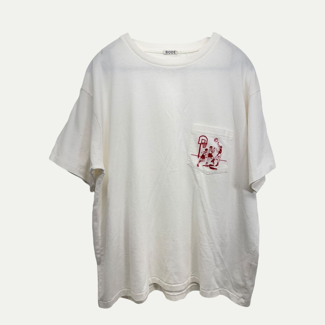 Bode Hoop Pocket Tee Sz L