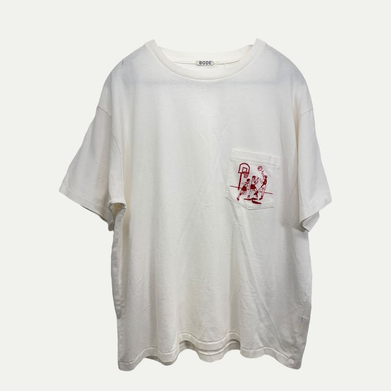 Bode Hoop Pocket Tee Sz L
