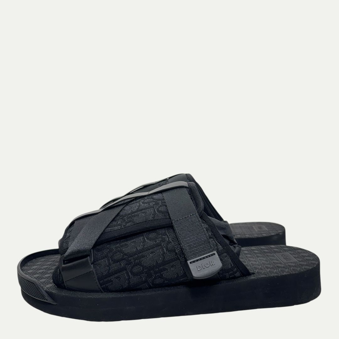 Dior Black Alpha Sandal Sz 47(14)