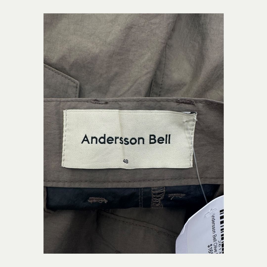 Andersson Bell Olive Cargo Pants Sz 48(32)