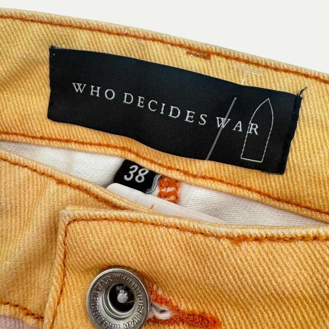 Who Decides War Sunset Denim Sz 38(36)