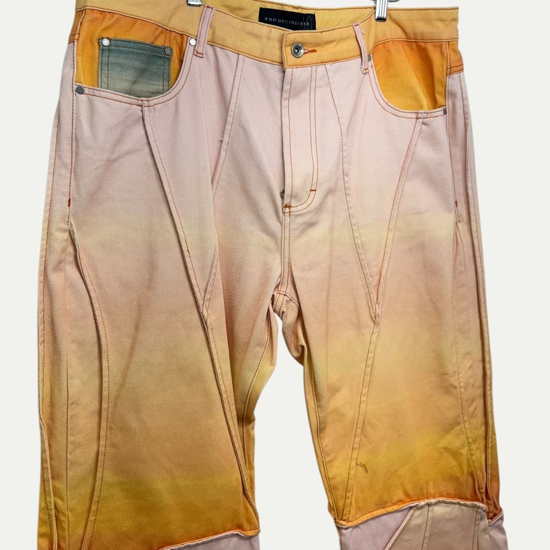 Who Decides War Sunset Denim Sz 38(36)