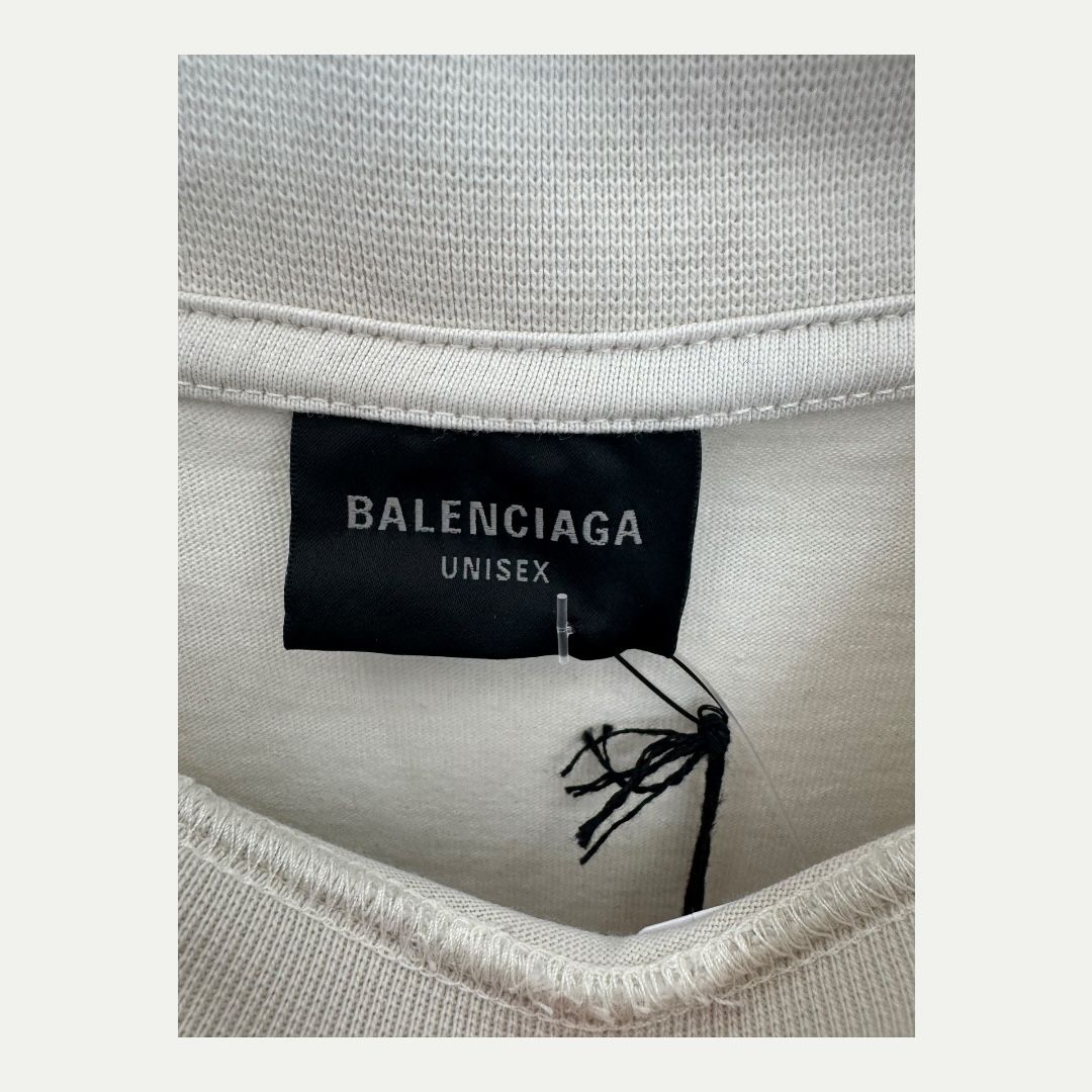 Balenciaga Erewhon Collab White Tee Sz 2