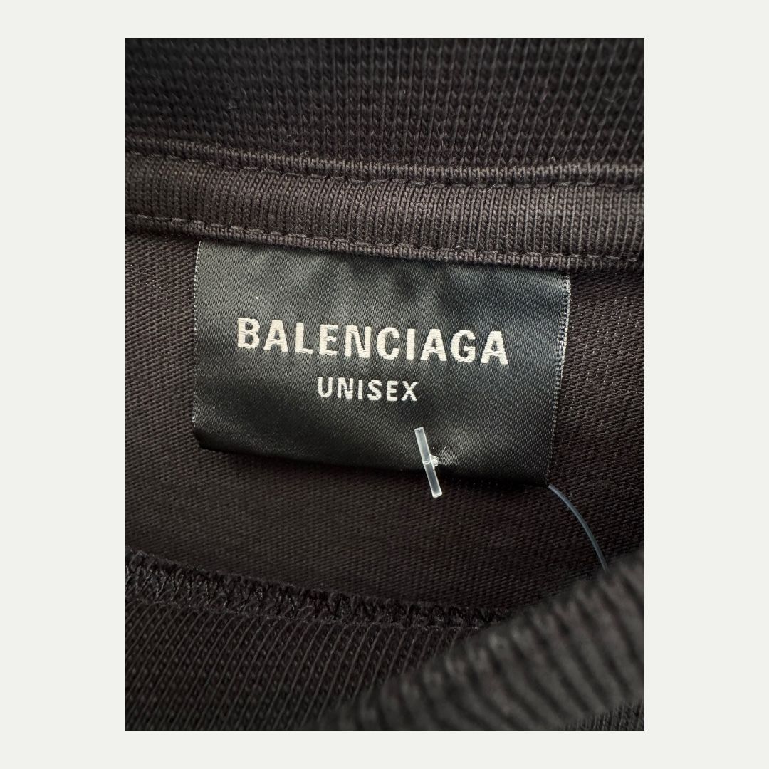 Balenciaga Erewhon Collab Black Tee Sz 2