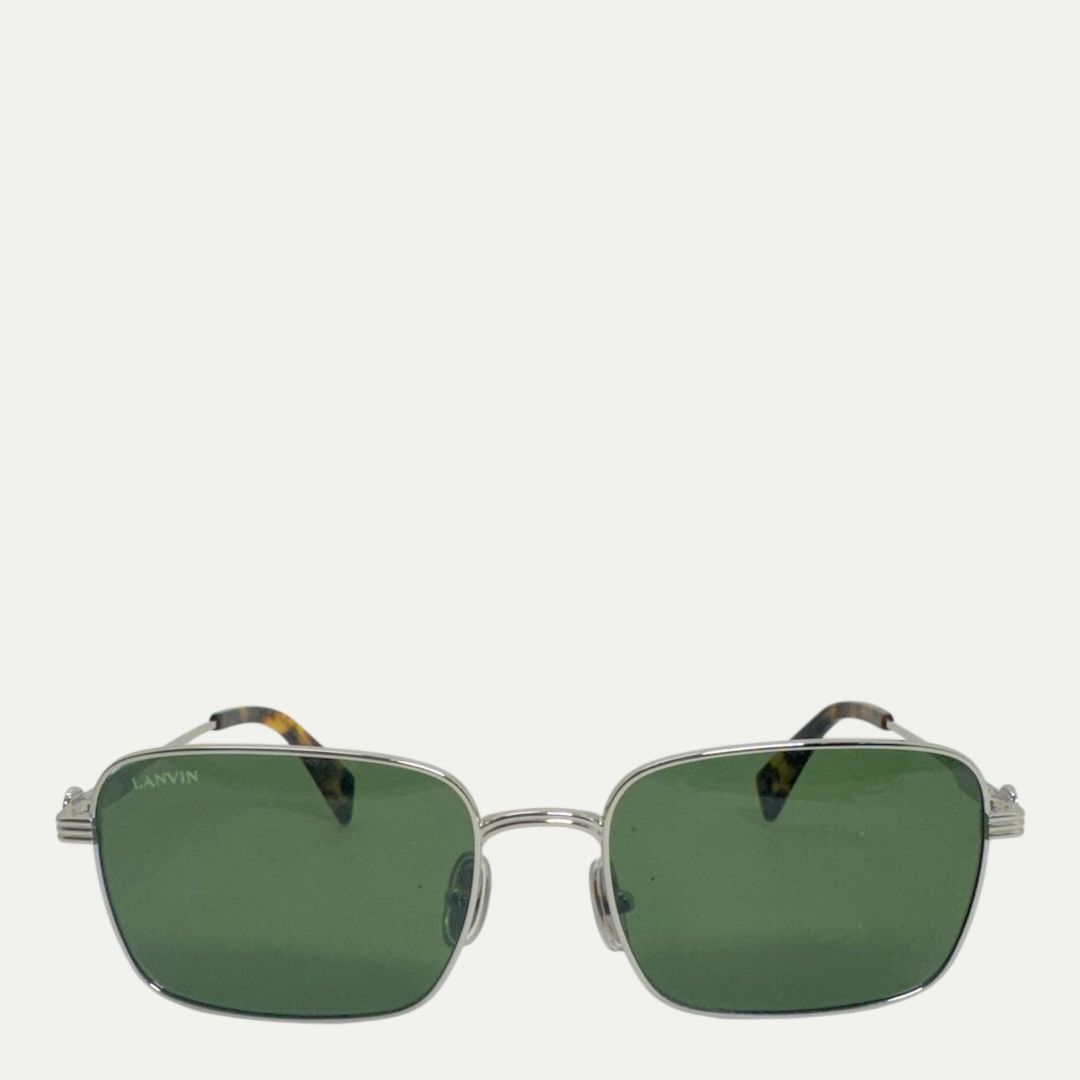 Lanvin Square Green Sunglasses