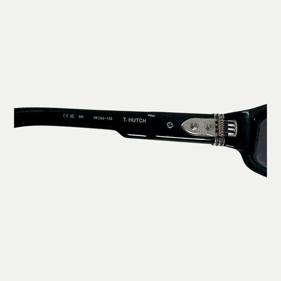 Chrome Hearts T. Hutch Black Sunglasses