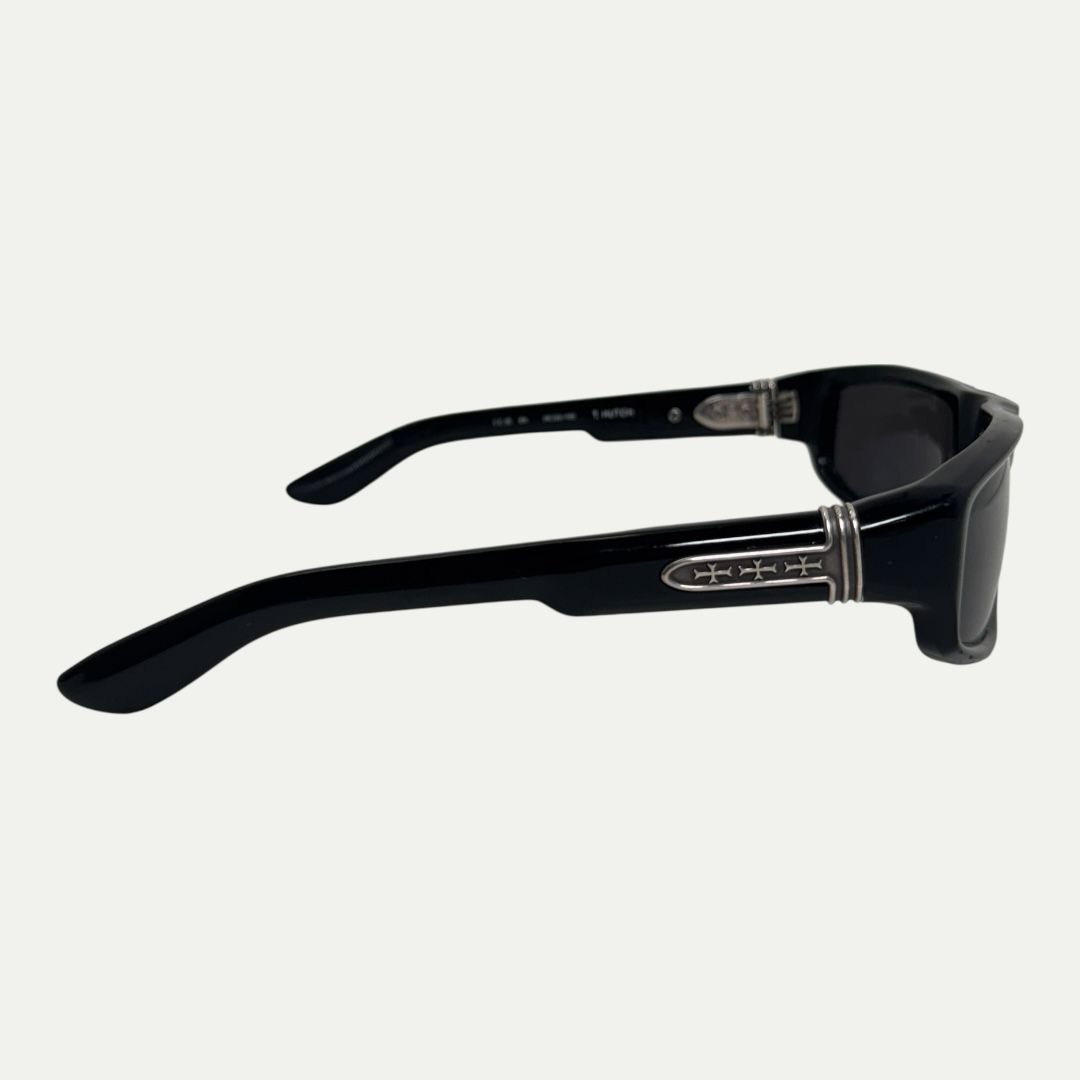 Chrome Hearts T. Hutch Black Sunglasses
