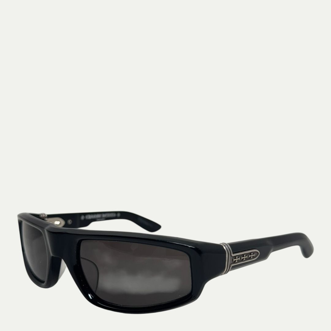 Chrome Hearts T. Hutch Black Sunglasses