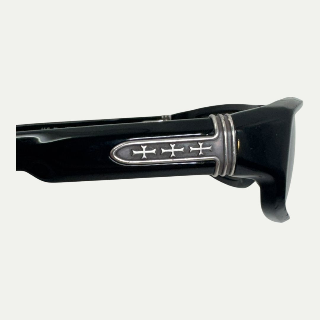 Chrome Hearts T. Hutch Black Sunglasses