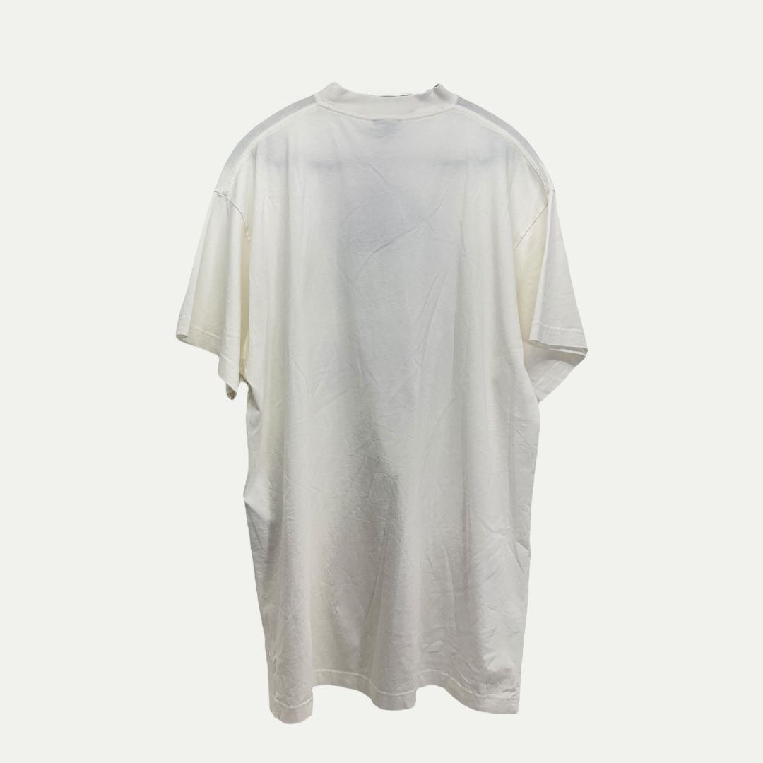 Balenciaga Champs Elysees White Tee Sz 1(XL)
