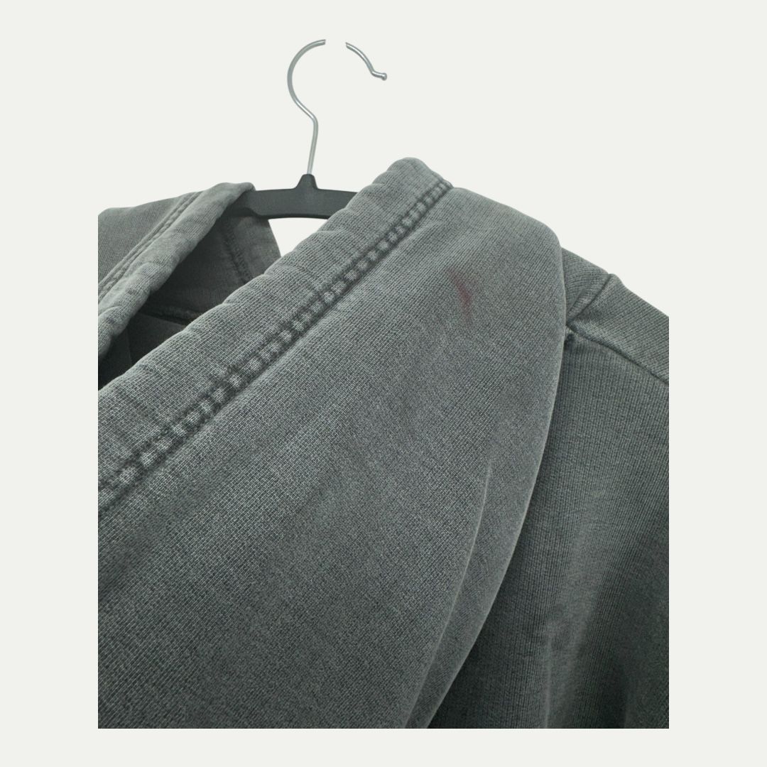 Balenciaga Grey Paris Hoodie Sz S