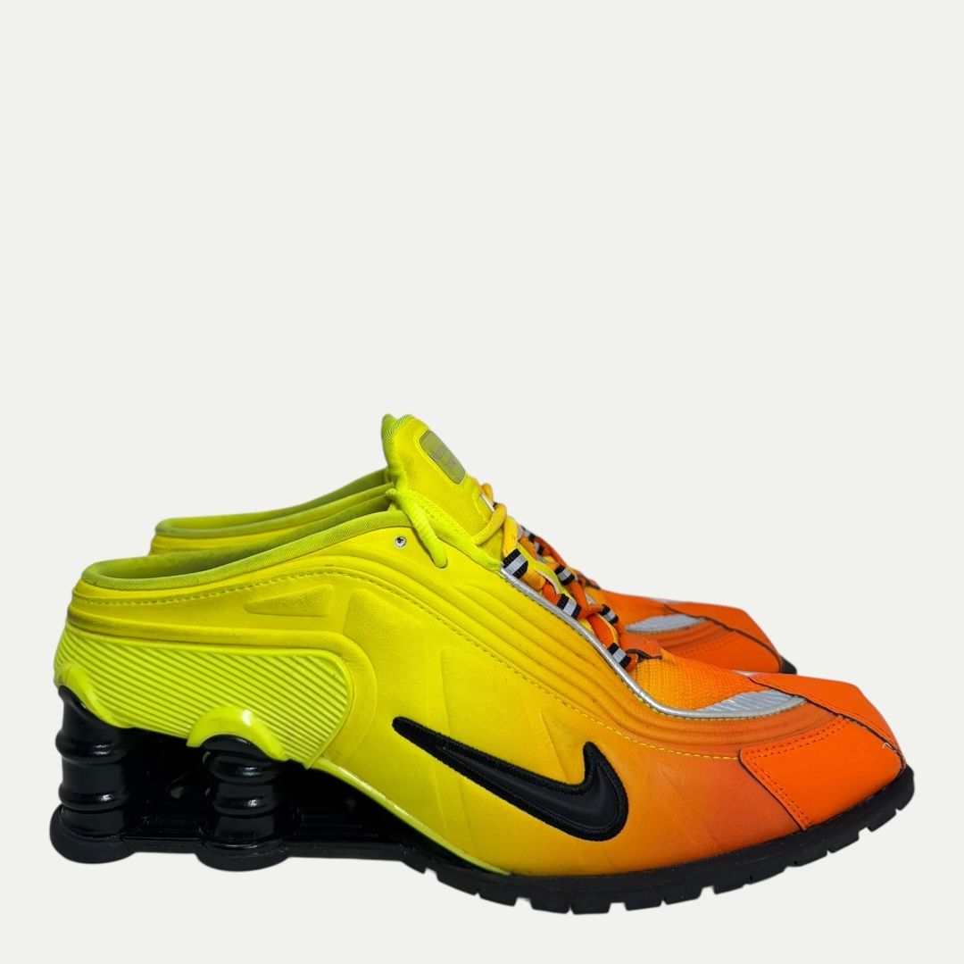 Martine Rose x Nike Shox Safety Orange MR4 Mule Sz 8w/6.5m